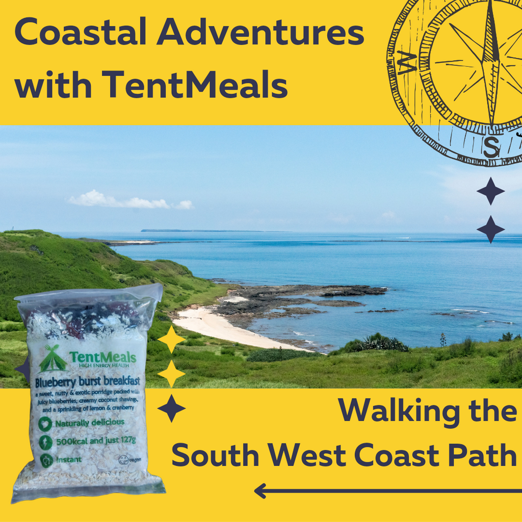 Coastal Adventures with TentMeals: Walking the South West Coastal Path