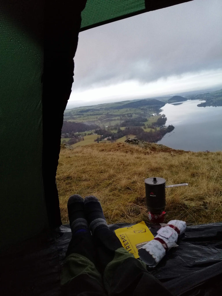 My Christmas Eve Wild Camp in the Lake District