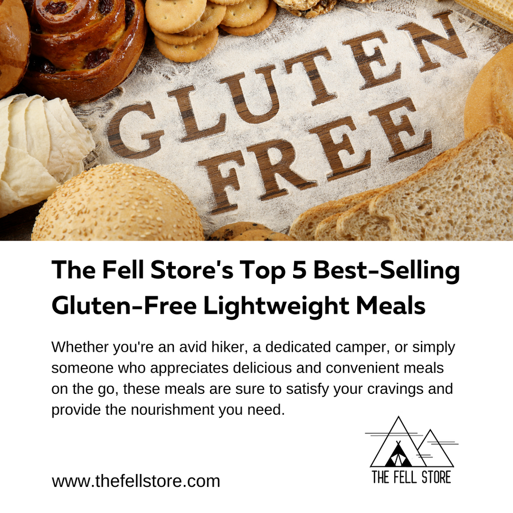 The Fell Store's Top 5 Best-Selling Gluten-Free Lightweight Meals