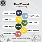 lightweight real turmat chicken curry
