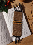 ***SALE*** Handmade Woven Bookmark Chocolate