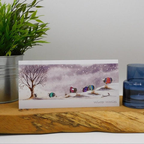 'Winter Woolies' Greeting Card