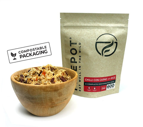 Chilli Con Carne with Rice - Compostable Pouch