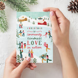 ****SALE**** Pack of 10 'Christmas is Community' Kindness Cards